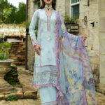 Emilie - 4B -Embroidered Lawn by Salinaaz