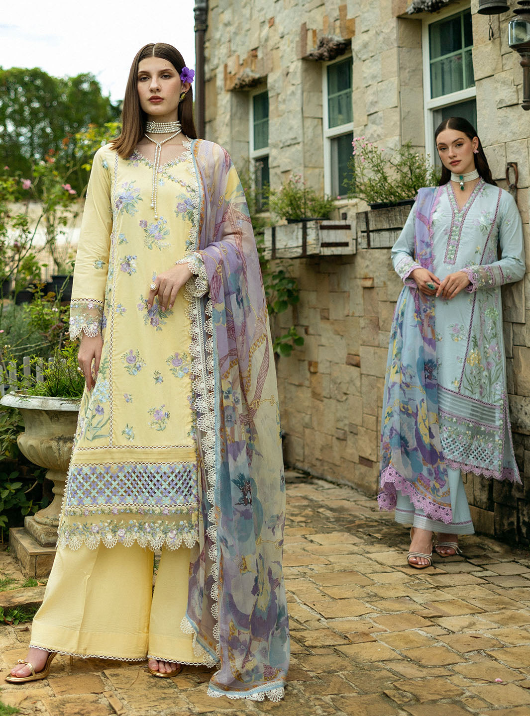 Embroidered Lawn