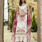 Michlea-1B Luxury Embroidered Lawn by SALINAAZ