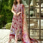 Gabriella-3A Luxury Embroidered Lawn by Salinaaz