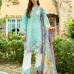 Helene-3B Luxury Embroidered Lawn by SALINAAZ