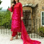 Estelle-5A Luxury Embroidered Lawn by SALINAAZ