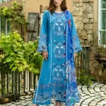 Noemi-6B Luxury Embroidered Lawn by SALINAAZ