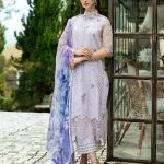 Elisa-7B Luxury Embroidered Lawn by Salinaaz