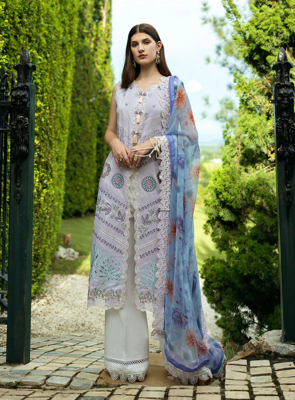 Juana-8B Luxury Embroidered Lawn by Salinaaz