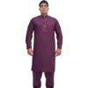 Shalwar Kameez - Red Wine - SLZ-M-01